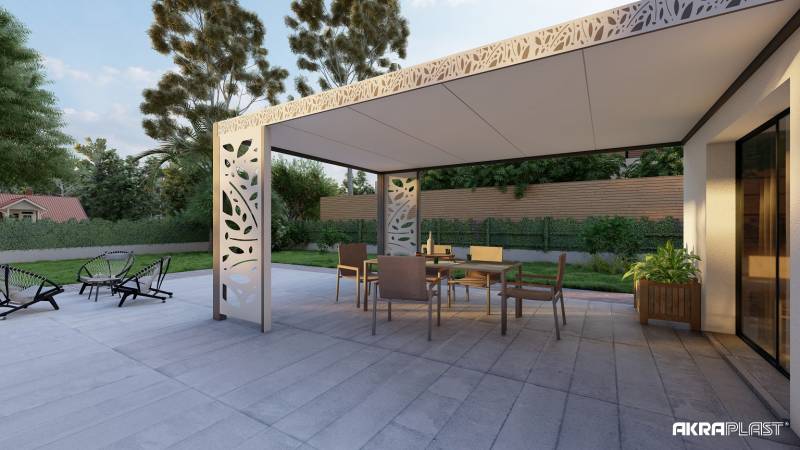 PERGOLA BIOCLIMATIQUE LA CRAU