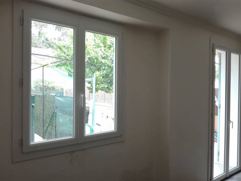 Remplacement de fenêtre et porte-fenêtres PVC - Après