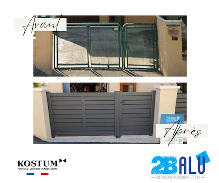 Notre zone d'activité pour ce service Pose de portail battant ou coulissant sur mesure